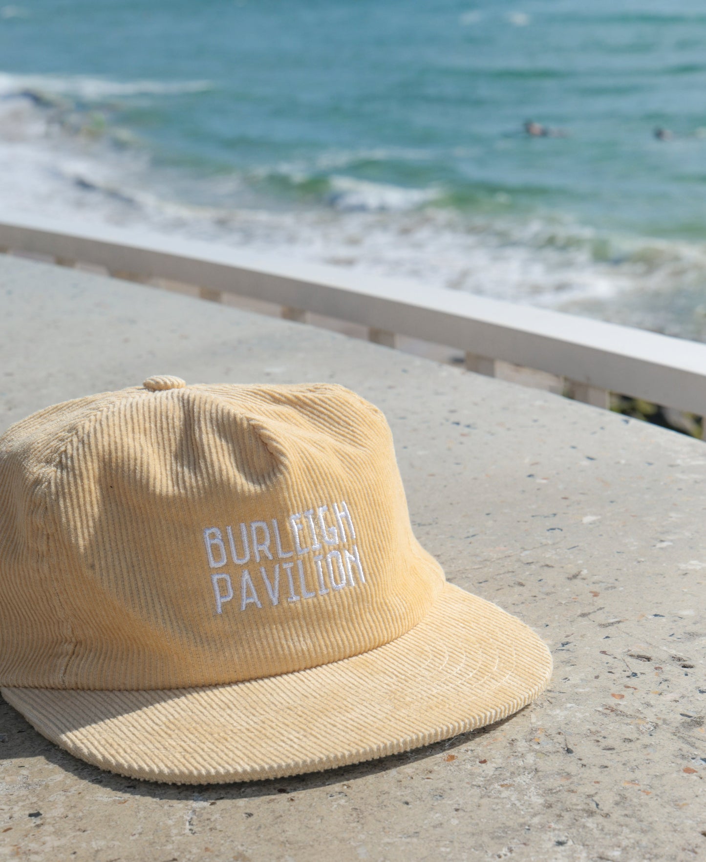 Burleigh Pavilion - Corduroy beige Cap