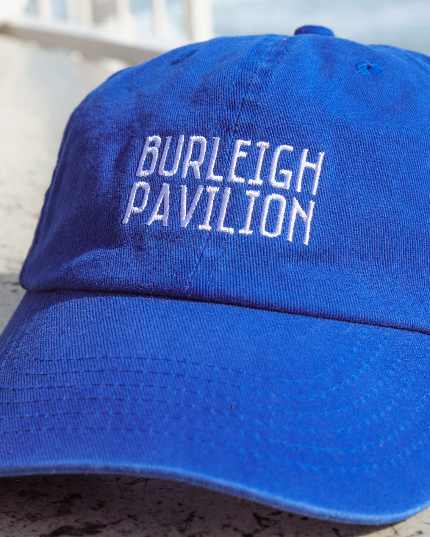 Burleigh Pavilion - Royal Blue Embroidered Cap