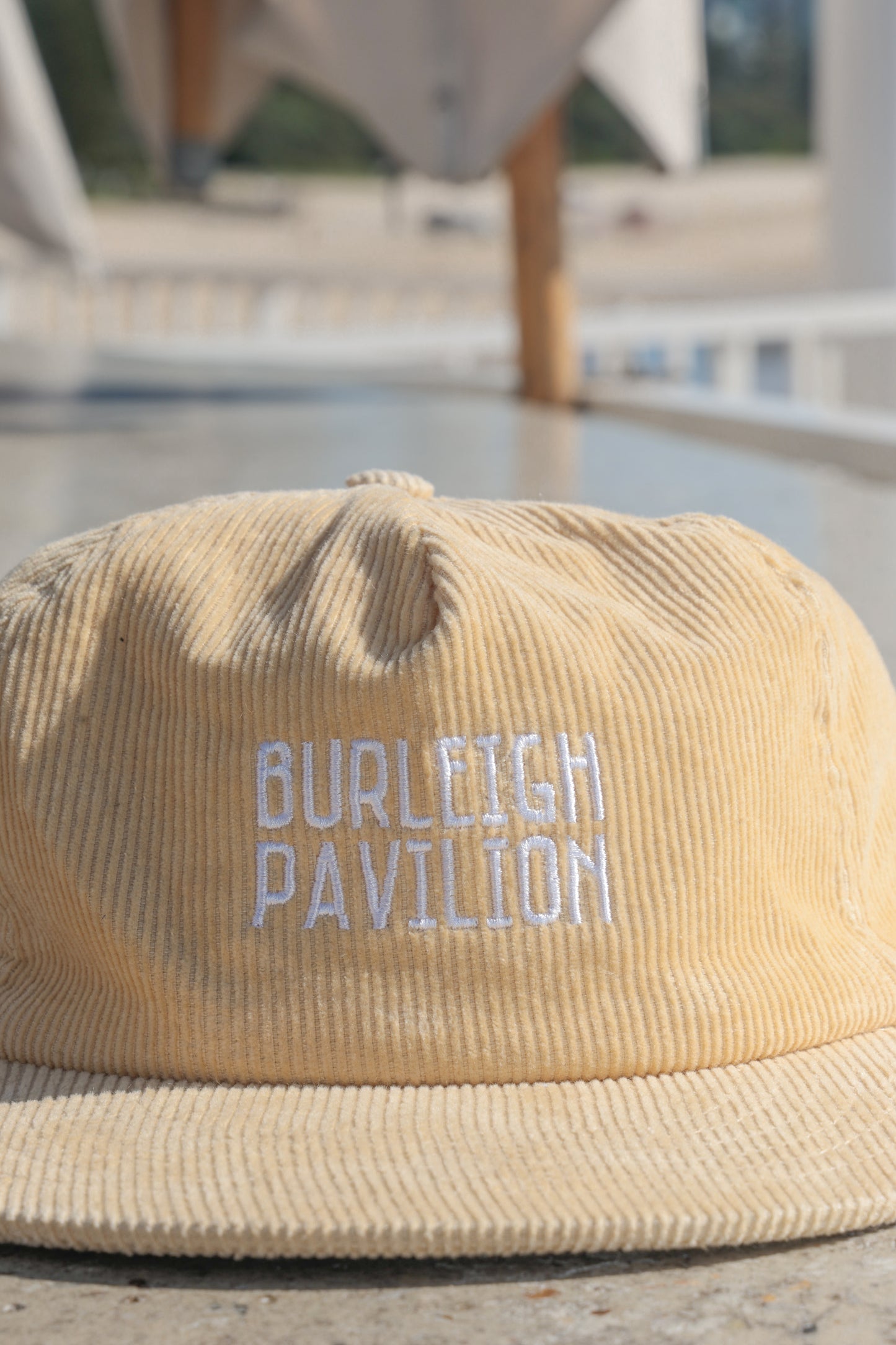 Burleigh Pavilion - Corduroy beige Cap