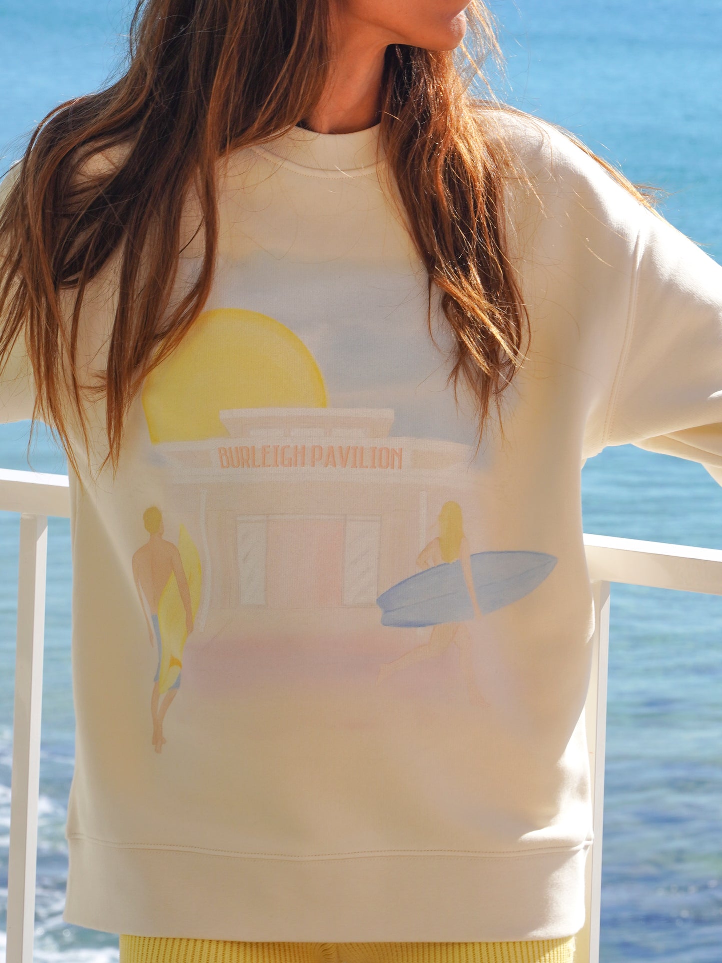 Relax Crew Beige Jumper